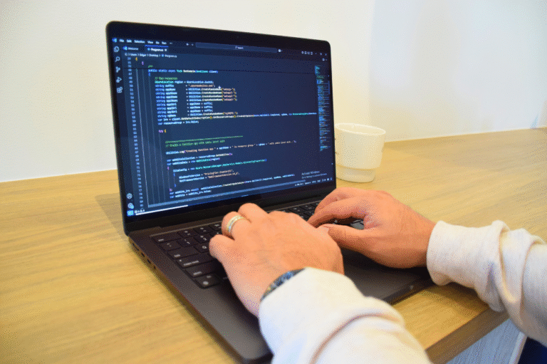 Developer working on a ci/cd solution using IaC.